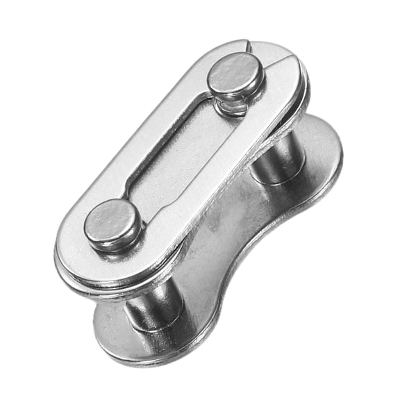 Uxcell Bicycle Missing Link Half-Link Reusable Steel Bike Chain Link Silver