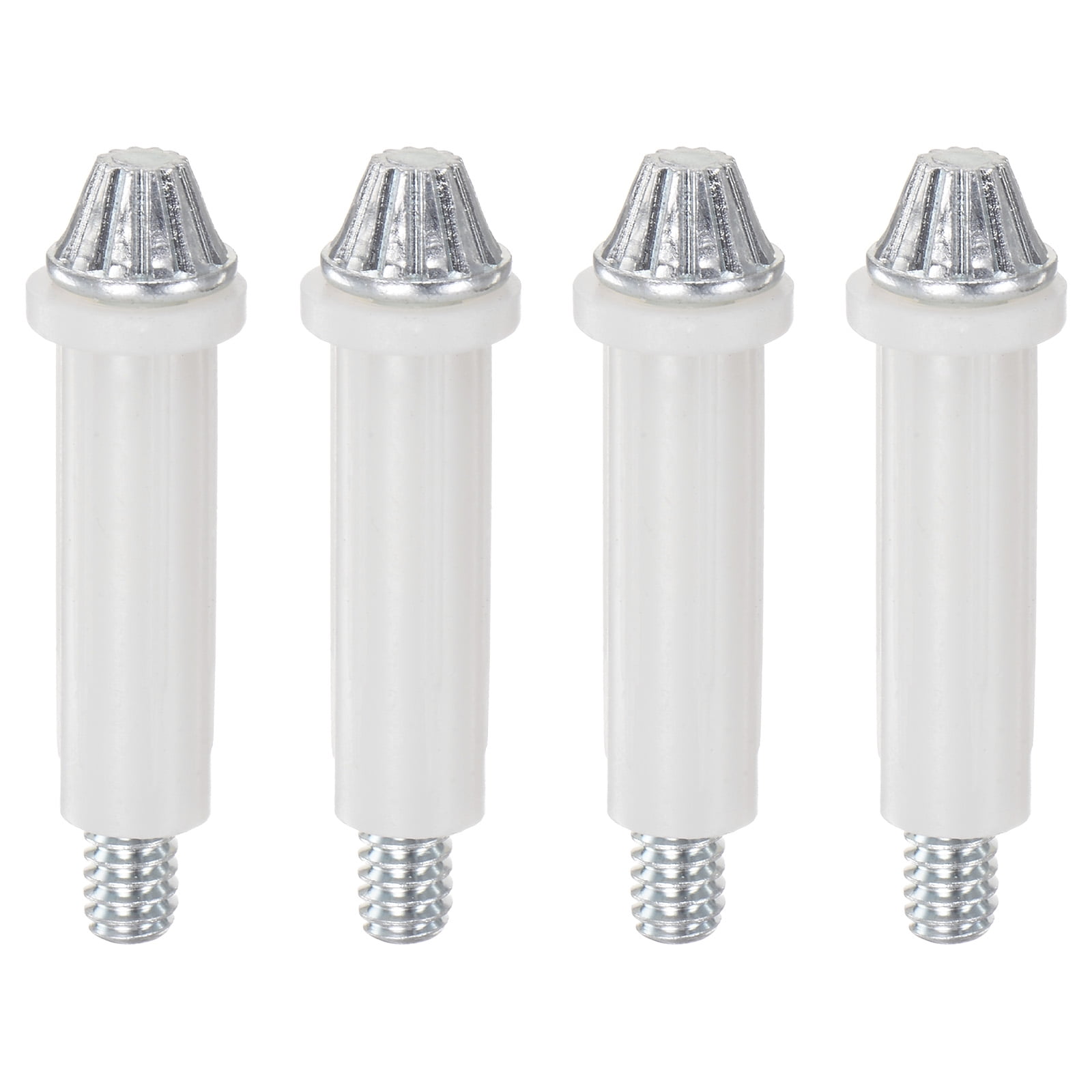 Uxcell 4 Pcs Bifold Door Hardware Bottom Pivot Adjustable Bi-Fold Door ...