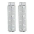 thumbnail image 1 of Uxcell 2 Pack Aluminum Alloy Bike Pegs Anti-Skid Fit 3/8 inch with Thin Line Silver, 1 of 7