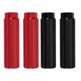 thumbnail image 1 of Uxcell 4 Pack Aluminum Alloy Bike Pegs Anti-Skid Fit 3/8 inch Axles Red Black, 1 of 7