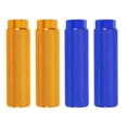 thumbnail image 1 of Uxcell 4 Pack Aluminum Alloy Bike Pegs Anti-Skid Fit 3/8 inch Axles Yellow Blue, 1 of 7