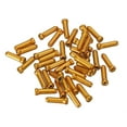 thumbnail image 1 of Uxcell Bike Spoke Nipple 0.5" x 0.2", 40 Pack Alloy Mountain Bicycle Spoke Cap, Yellow 40 Pack, 1 of 5