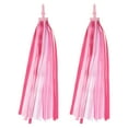 thumbnail image 1 of Uxcell Bike Streamers, Colorful Scooter Handlebar Tassels Grips Ribbon Accessories Decorations, Gradient Pink, 1 of 6