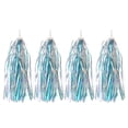 thumbnail image 1 of Uxcell Bike Streamers, Colorful Scooter Handlebar Tassels Grips Ribbon Accessories Decorations for Tricycle Handle Blue/Silver, 1 of 6