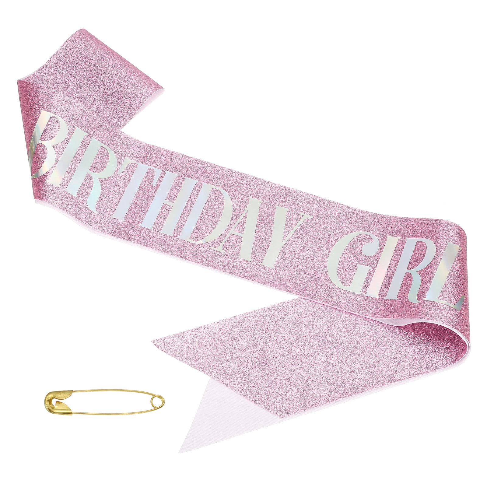 Pink Birthday Sash Bubble
