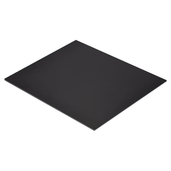 Uxcell Black ABS Plastic Sheet 10x8x0.08inch for Building Model, DIY Crafts, Panel