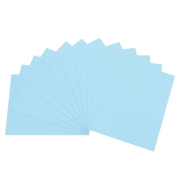 Uxcell Black EVA Foam Sheets 1.7mm Thickness for Crafts DIY Projects, 12 Pack Light Blue