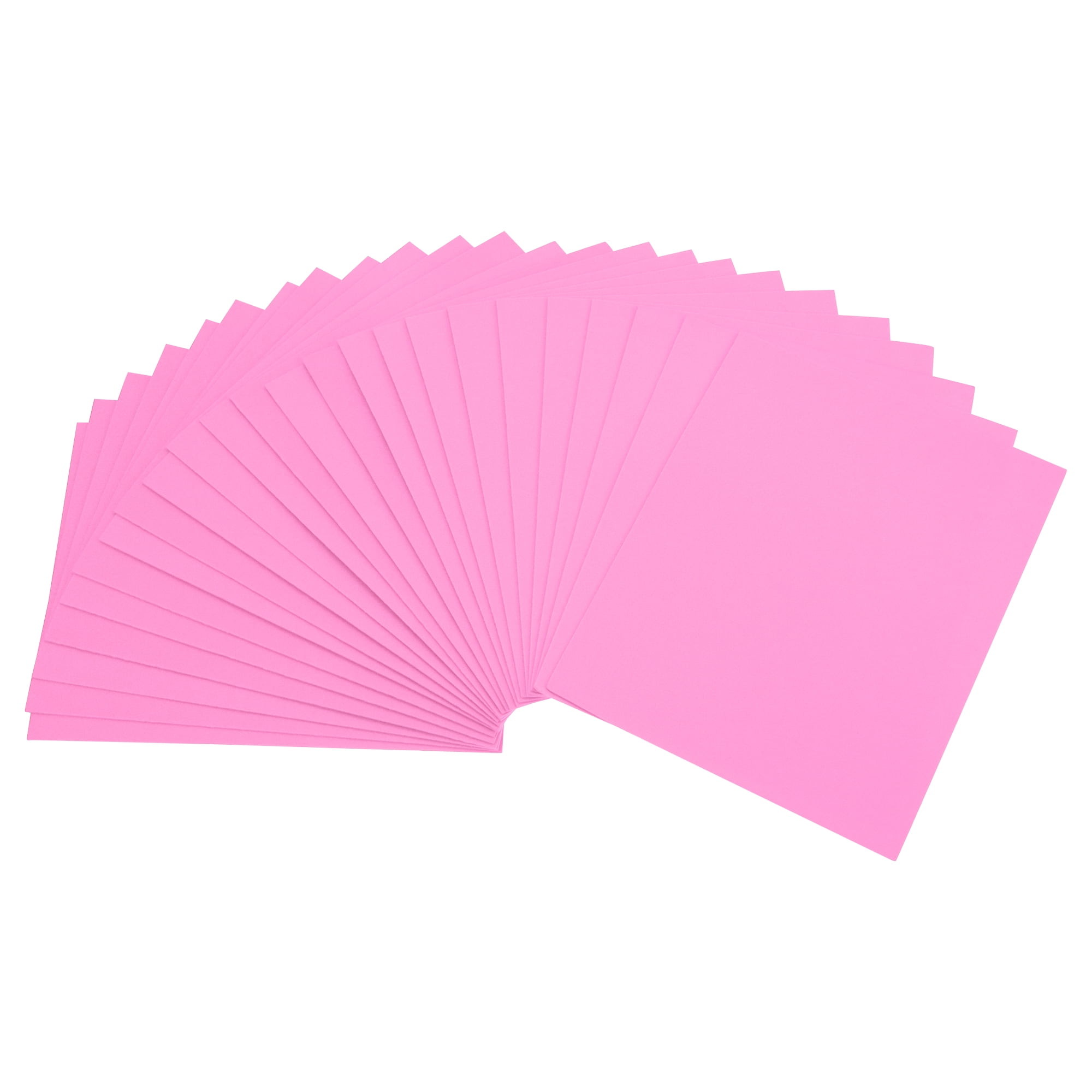Uxcell Pink EVA Foam Sheets 4 Pcs - 10 X 10 Inch, 7mm Thick, For Crafts, DIY, Bulletin Boards, Kids Projects