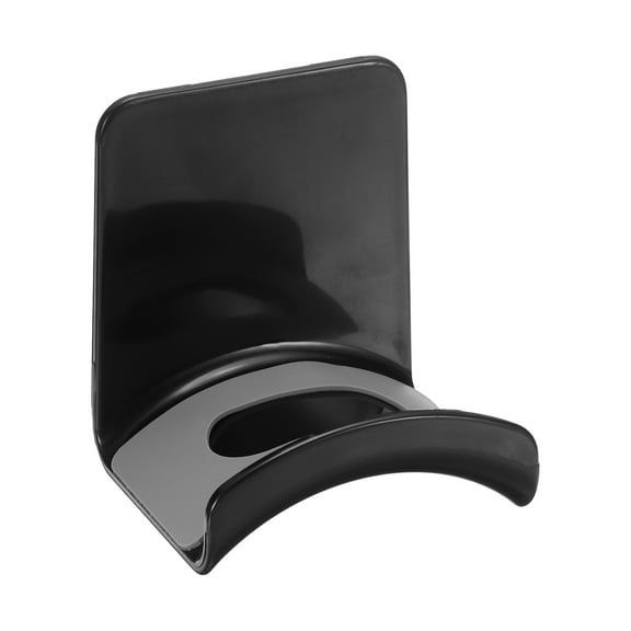 Headphone Stand, 1 Pcs Hook Mount Headphone Hanger Hook Under Desk for Gaming Headphones Earphones, Black(Wall-mounted)