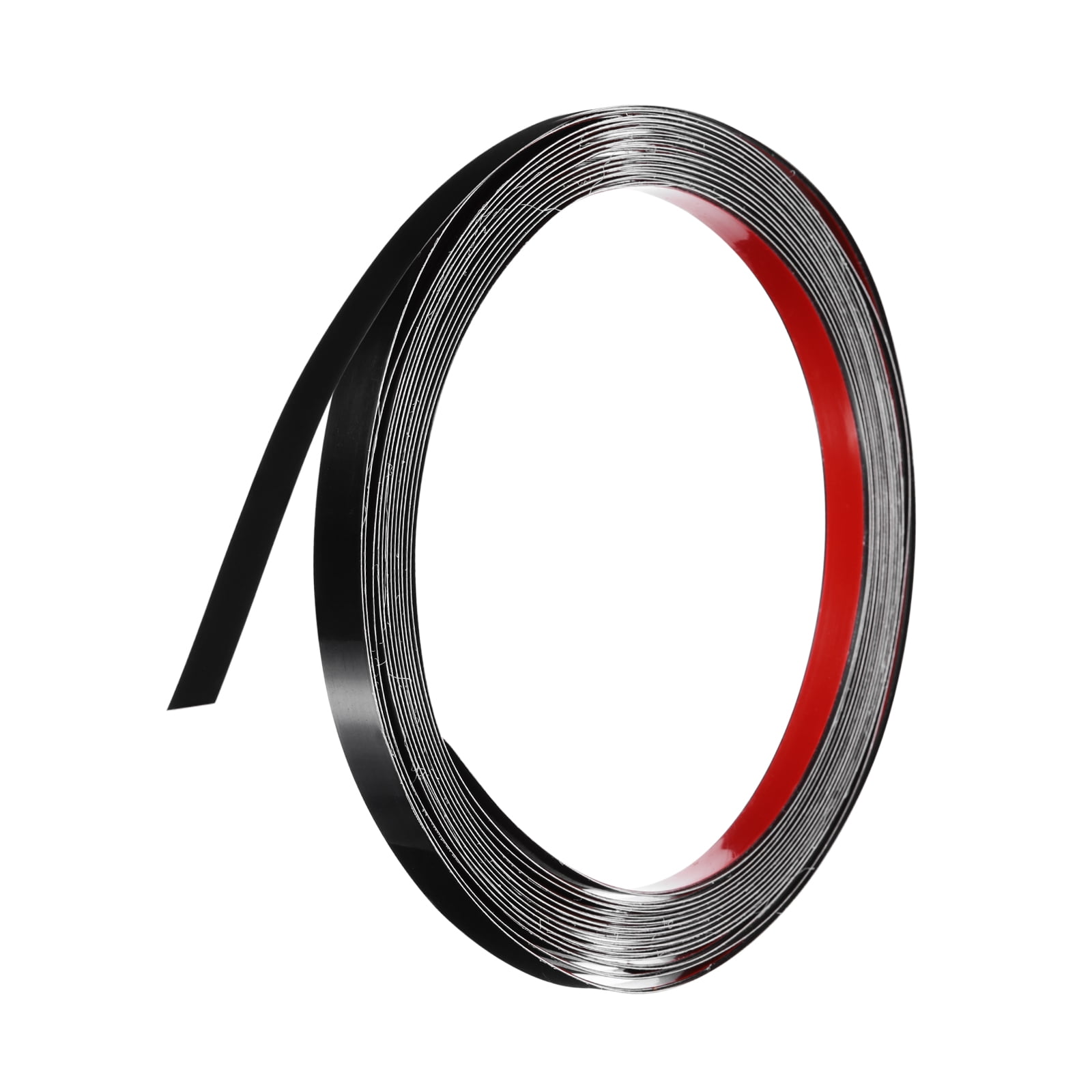 Uxcell Black Trim Peel and Stick, Self Adhesive Mirror Trim Border 32 ...
