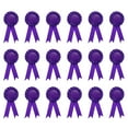 thumbnail image 1 of Uxcell Blank Award Ribbon, 18 Pcs Honorable Prize Recognition Ribbon, Dark Purple, 1 of 5