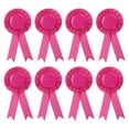 thumbnail image 1 of Uxcell Blank Award Ribbon 1st Place Ribbon Winner Prize Medal Recognition Participation Ribbons for Competition Event Rose Red, 1 of 7