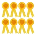 thumbnail image 1 of Uxcell Blank Award Ribbon 1st Place Ribbon Winner Prize Medal Recognition Participation Ribbons for Competition Event Yellow, 1 of 7