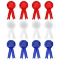 thumbnail image 1 of Uxcell Blank Award Ribbon 1st Place Ribbon Winner Prize Medal Recognition Participation Ribbons for Party Competition Red/White/Blue, 1 of 7