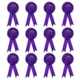 thumbnail image 1 of Uxcell Blank Award Ribbon, Ribbon Honorable Prize Recognition Ribbon Purple 12Pcs, 1 of 5