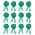 thumbnail image 1 of Uxcell Blank Award Ribbon, Rosette Ribbon Honorable Prize Recognition Ribbon, Green, 12Pack, 1 of 5