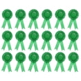 thumbnail image 1 of Uxcell Blank Award Ribbon, Rosette Ribbon Honorable Prize Recognition Ribbon, Green, 18Pack, 1 of 5