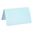 thumbnail image 1 of Uxcell Blank Greeting Cards,50pack Favor Decor Foldable Card ,Blue Pearlescent Paper, 1 of 5