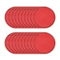 thumbnail image 1 of Uxcell Blank Leatherette Patches, Round Faux Leather Hats Patches with Adhesive Iron-on Heat Press Laserable Rustic for Hats DIY Fabric Repair Sew Red, 1 of 6