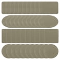 thumbnail image 1 of Uxcell Blank Leatherette Patches, Faux Leather Hats Patches Sets with Adhesive Iron-on Heat Press Laserable Rustic for Hats DIY Fabric Repair Sew Light Brown, 1 of 6