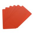 thumbnail image 1 of Uxcell Blank Cards, 15 Mil Graphic Quality Red Plastic Cards for Photo ID Badge Printer, 40 Pack, 1 of 5