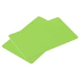 thumbnail image 1 of Uxcell Blank Cards Green Plastic Card 14mil for ID Badge Printer, Graphic Quality, Pack of 100, 1 of 4