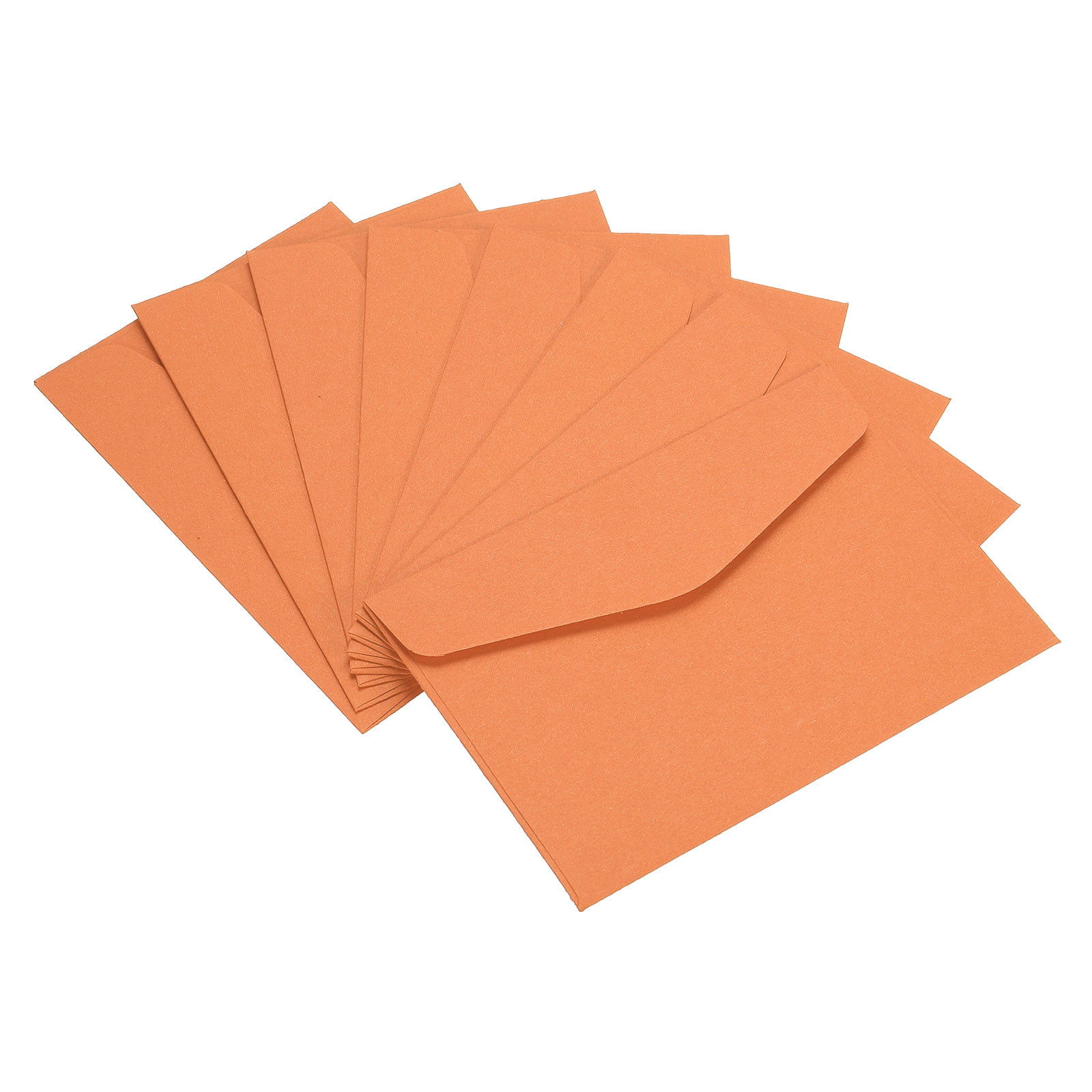 Assorted Blank Mini Note Cards and Envelopes for Card Making and Gifts Orange