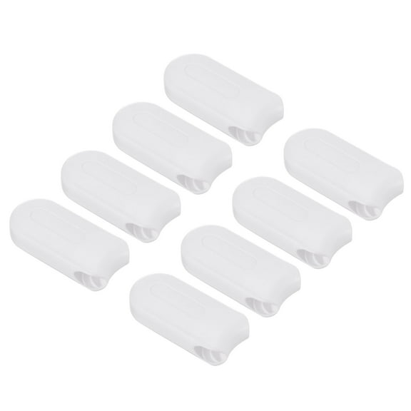 Uxcell Blind Cord Weight, 8Pcs 78mm Curtain Window Shutter Beaded Chain Handle Roller Shade for Window Parts White