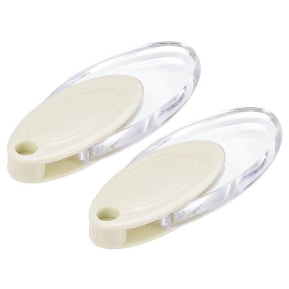 Uxcell Blinds Chain Handle, 2Pack 90mm Roller Shade Cord Weights for Window Parts, Yellow