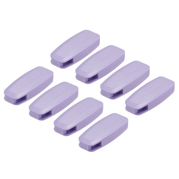 Uxcell Blinds Chain Handle, 8Pack 80mm Roller Shade Cord Weights for Window Parts, Purple