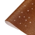 thumbnail image 1 of Uxcell Bling Rhinestone Sheet Self Adhesive Sticker 15.75 x 9.44 Inch DIY Car Decoration Sticker Brown, 1 of 6