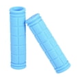 thumbnail image 2 of ItalyRacing 110mm Blue Rubber Handlebar Grips – Enduro Style, Left & Right 2 of 3