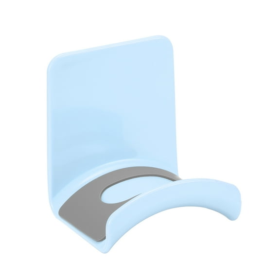 Headphone Stand, 1 Pcs Hook Mount Headphone Hanger Hook Under Desk for Gaming Headphones Earphones, Blue(Wall-mounted)