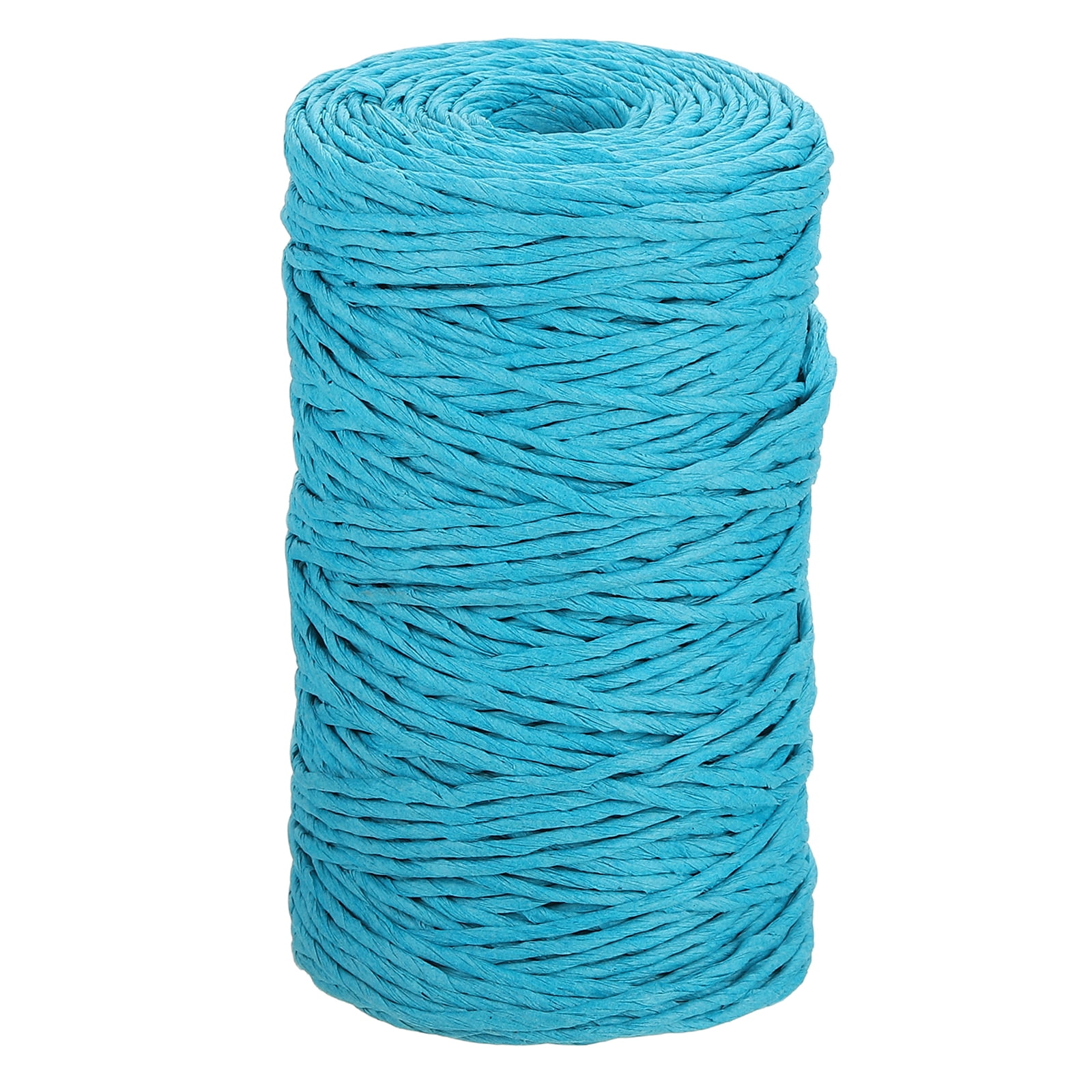 Uxcell Blue Raffia Ribbon,98 Yard Natural Raffia Paper String 2mm Wide ...