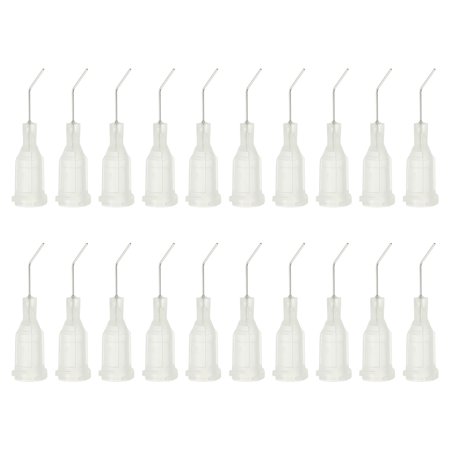 Uxcell Blunt Tip Dispensing Needles, 300 Pcs 0.5 Inch 27G Liquid Dispenser Needle with Lure Lock