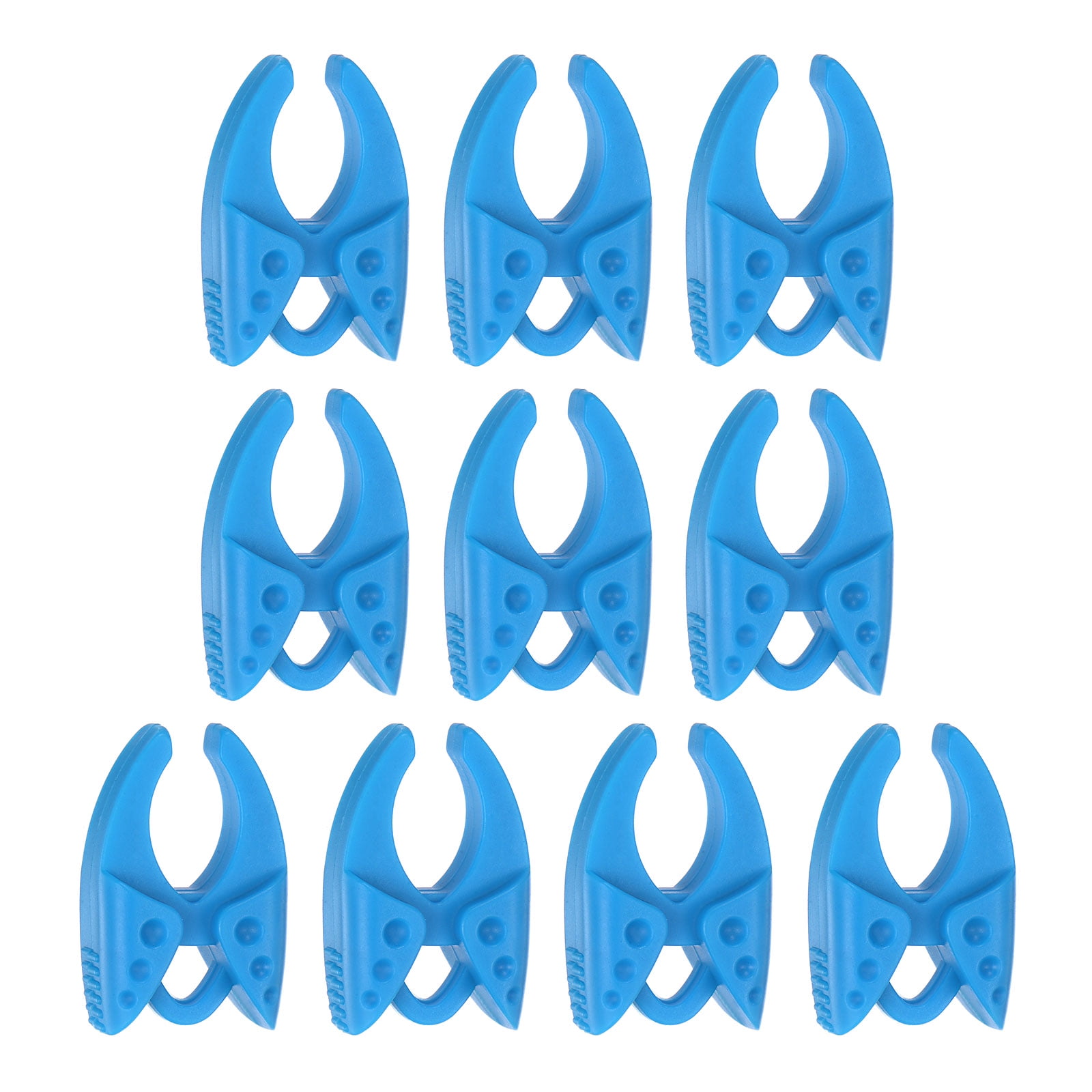 Uxcell Bobbin Holder Sewing Bobbin Clips Bobbin Clamps, Blue 10 Pack