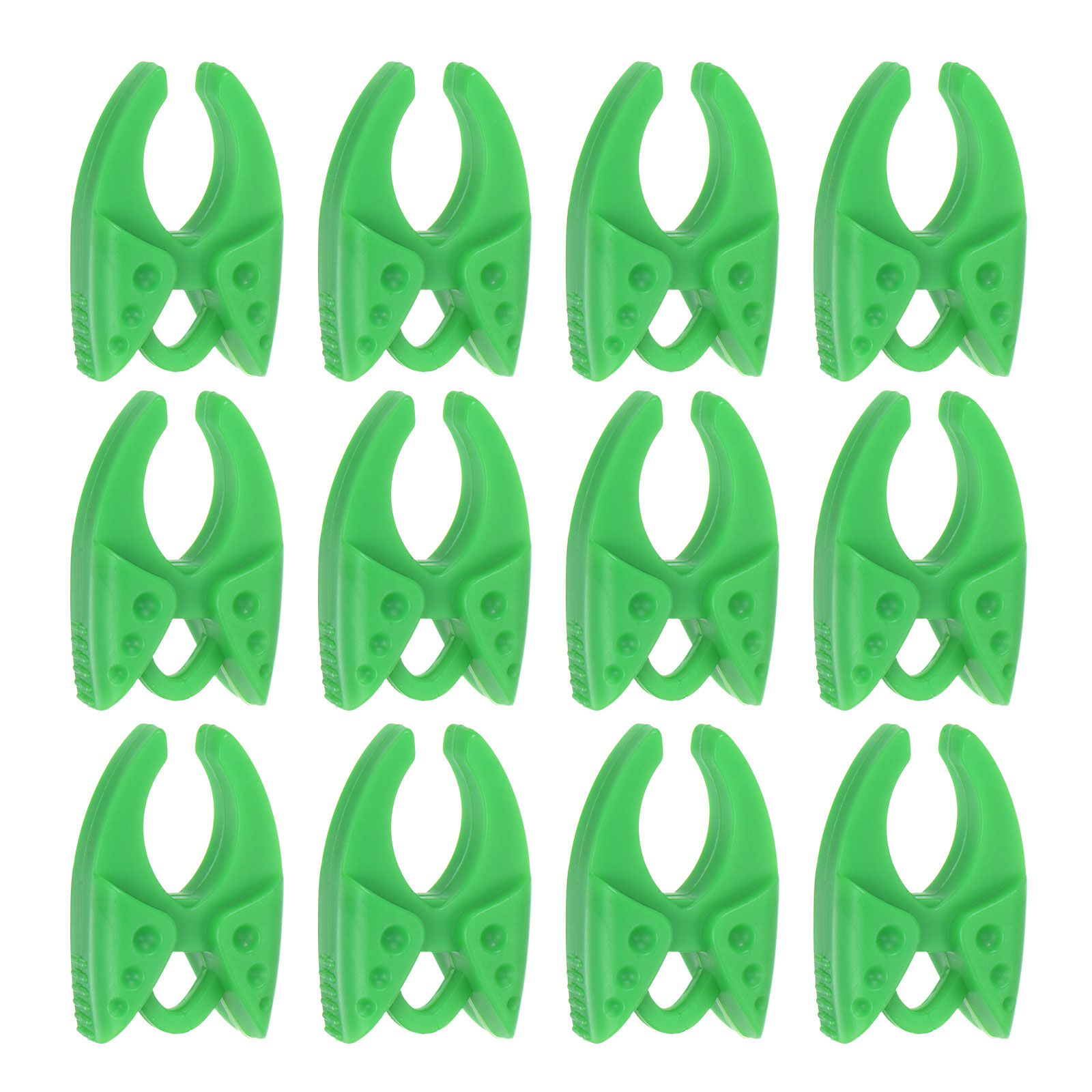 Uxcell Bobbin Holder Sewing Bobbin Clips Bobbin Clamps, Green 20 Pack