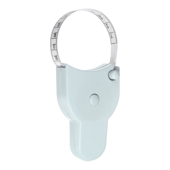 Uxcell Body Measure Tape 150cm Automatic Telescopic Tape Measure with Lock Pin Push Button Blue