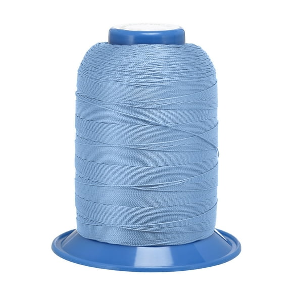 Uxcell Bonded Polyester Thread Extra-strong 710 Yards 420D/0.45mm Light Blue
