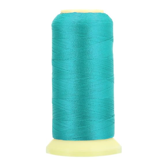 Uxcell Bonded Thread, 0.2 mm 1100 Yards Polyester Sewing Cord for Weave Bracelets Pendant Ropes Tassels, Light Blue