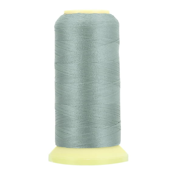 Uxcell Bonded Thread, 0.2 mm 1100 Yards Polyester Sewing Cord for Weave Bracelets Pendant Ropes Tassels, Light Gray