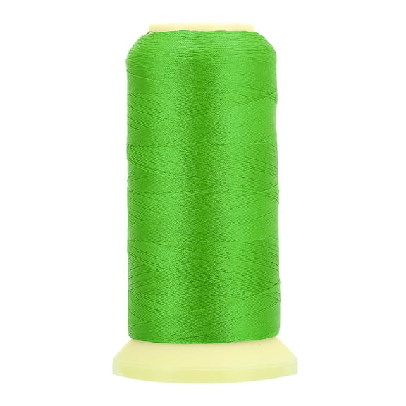 Uxcell Bonded Thread, 0.2 mm 1100 Yards Polyester Sewing Cord for Weave Bracelets Pendant Ropes Tassels, Mint Green