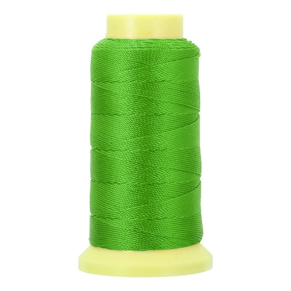 Uxcell Bonded Thread, Polyester Sewing Cord for Weave Bracelet Pendant Ropes Macrame Bookbinding DIY Craft Mint Green