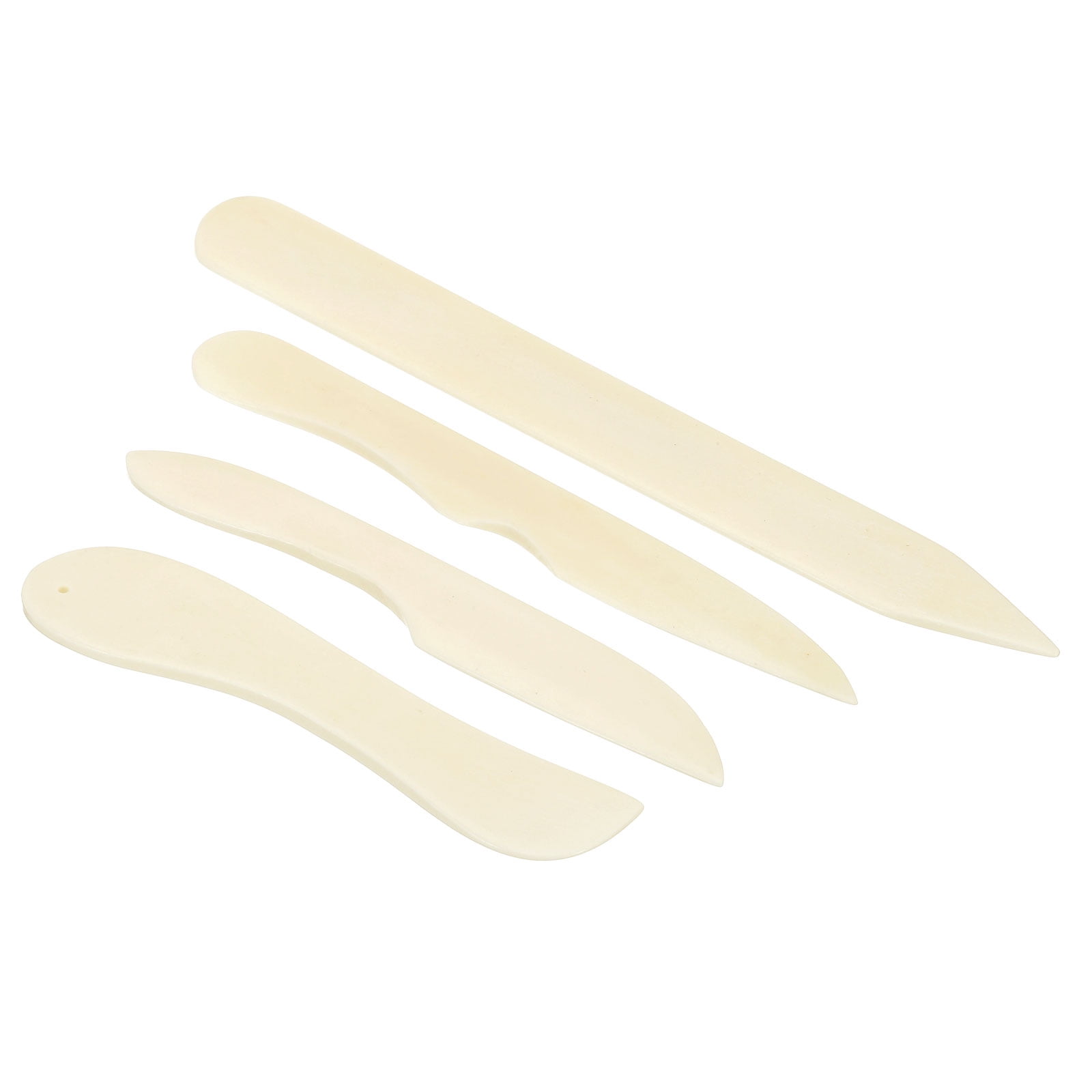 Uxcell Bone Folder Creaser, 4 Pack Paper Creaser Scoring Folding