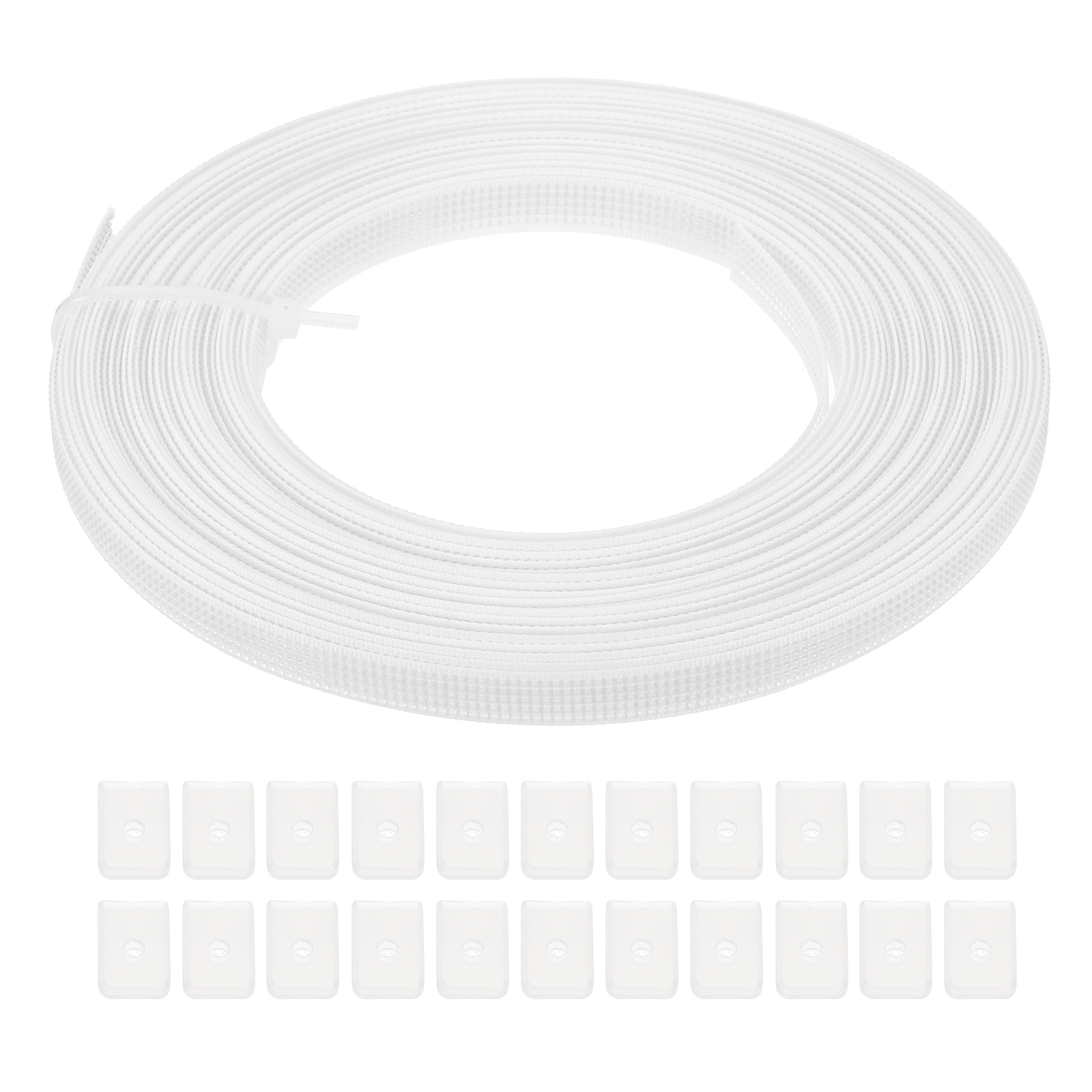 Uxcell Boning for Sewing, 15 Yard 8mm Wide Polyester Sew-Through Low ...