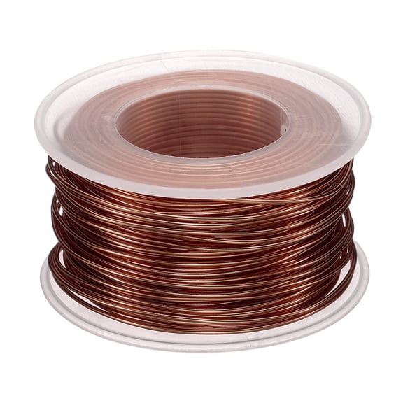 Uxcell Bonsai Wire Anodized Aluminum Training Wire Roll 1mm 98ft Copper