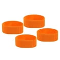 thumbnail image 1 of Uxcell Boot Straps 4 Pack Elastic Ankle Straps Pants Leg Bands Orange 20", 1 of 7