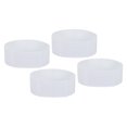 thumbnail image 1 of Uxcell Boot Straps 4 Pack Elastic Ankle Straps Pants Leg Bands White 20", 1 of 7