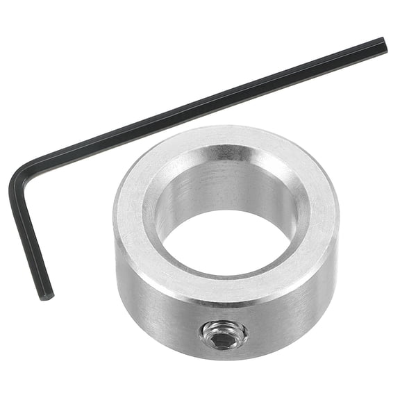 Uxcell Bore Shaft Collar, 304 Stainless Steel Shaft Locking Collars Landing Gear Stopper Wheel Collar 13/16",1-1/4"