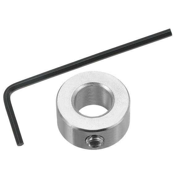 Uxcell Bore Shaft Collar, 304 Stainless Steel Shaft Locking Collars Landing Gear Stopper Wheel Collar 3/8",3/4"